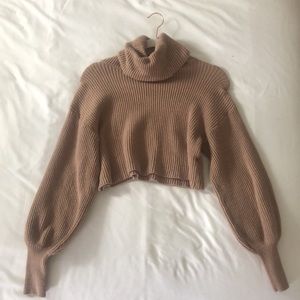 Knit Rollneck Turtleneck Sweater